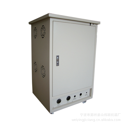 网络机柜服务器机柜标准不锈钢九折柜型材柜(图1)